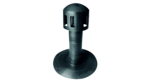 Ventilācijas skurstenis D125, plakaniem jumtiem