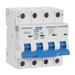 DC Automatinis jungiklis, 40A, B tipas, Nader