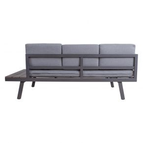 Lauko baldų komplektas DELGADO su kampine sofa