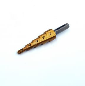 Pakopinis grąžtas 4-12 mm