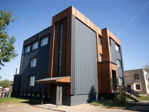 Klasikinis profilis SIMPLA-3 Kreminė pušis 3D, medžio imitacija