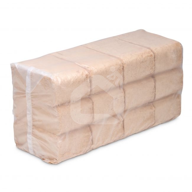 Beržiniai medžio pjuvenų RUF briketai, 10 kg (juridiniams asmenims)