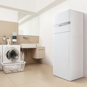 Dujinis kondensacinis katilas Vaillant ecoCOMPACT VSC 306/4-5 su 150 l boileriu, 30 kW