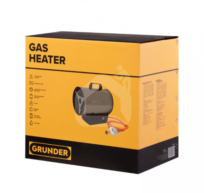 Dujinis šildytuvas Grunder REF 10, 10,9 kW