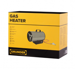 Dujinis šildytuvas Grunder REF 15, 16,5 kW
