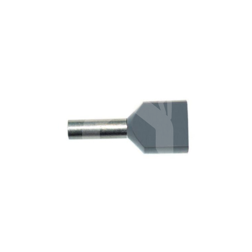 Dvigubas kabelio antgalis, 4 mm², 12 mm, PROTEC