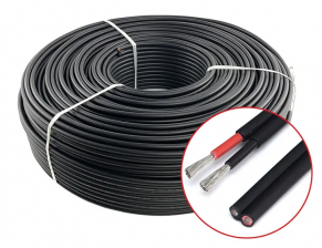 Dvigubas PV kabelis, 4 mm²