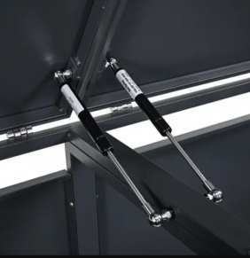 Četrvietīga atkritumu konteineru nojume MIKKO