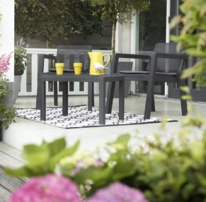 Dvivietis lauko baldų komplektas EMILY