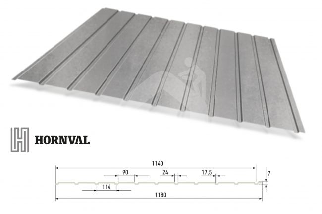 Trapecinis profilis E-7 (fasadinis)