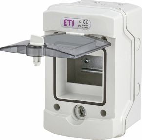 Virštinkinis hermetinis skydelis – 4 modulių, ETI