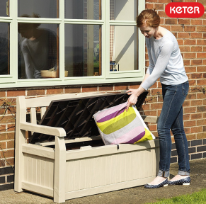 Suoliukas-daiktadėžė EDEN GARDEN BENCH, 265 L