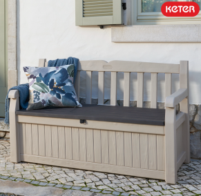 Soliņš-mantu kaste EDEN GARDEN BENCH, 265 L