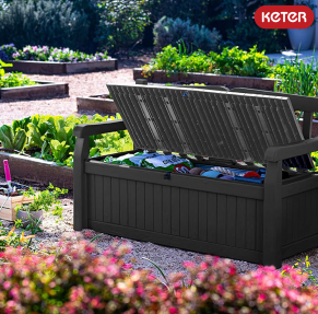 Soliņš-mantu kaste EDEN GARDEN BENCH, 265 L