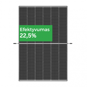 Trina S+ 450Wp 1762x1134x30 mm, DUAL GLASS, BLACK FRAME
