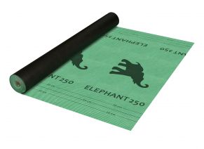 Difuzinė plėvelė MIKKO ELEPHANT 250 gr./m², 1,5 m. x 30 m. = 45 m²