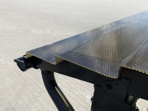 MK PC DIAMOND TILE EFFECT čerpinė polikarbonato danga, 9°, bronzinė, 2, 3 .