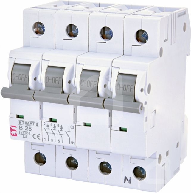 AC Automatinis jungiklis, 25A, B tipas, ETI