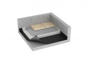 Hidroizoliacinė plėvelė Eurovent BAU 200 gr/m², 4 m. x 25 m. = 100 m²