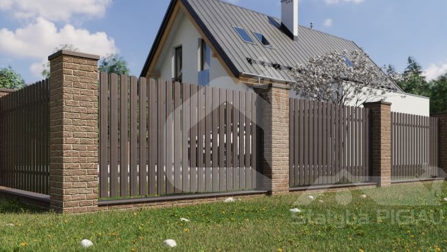 Tvoralentė EVA3, 0.45 mm, RAL8017 matinis poliesteris