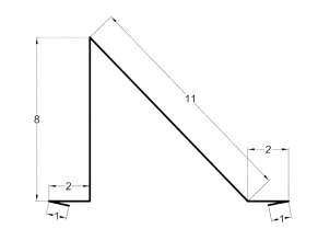 PĒC PASŪTĪJUMA! Sniega barjera 110x80 mm, t.sk. krāsas un pārklājumi
