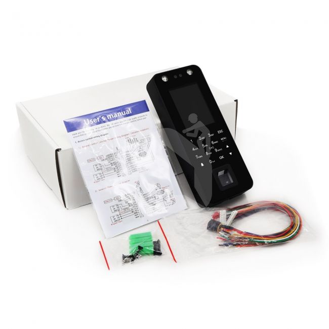 Veido atpažinimo telefonspynė SmartHome su piršto antspaudo skaitytuvu