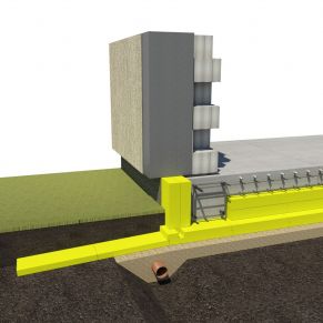 Ekstruzinis polistirolas XPS Finnfoam FI-300, nefrezuotas, 50x600x2500 mm