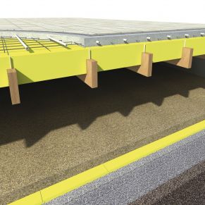 Ekstruzinis polistirolas XPS Finnfoam FI-300, nefrezuotas, 20x600x1250 mm