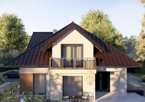 Fibrodah banguoti lakštai MODERN, rudi, 625x1166x6,2 mm