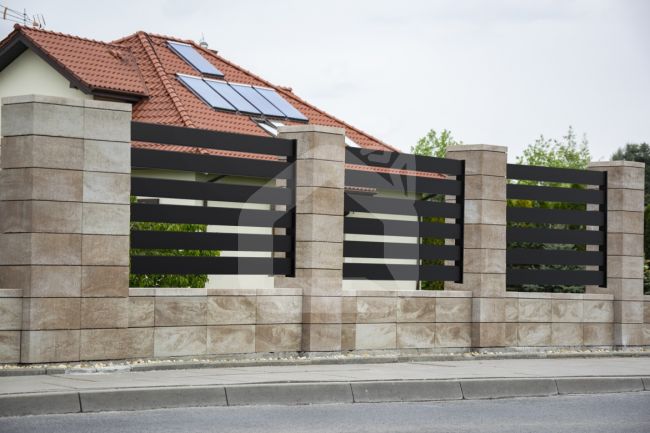 FINI betoniniai blokeliai tvorai KAPUČINO