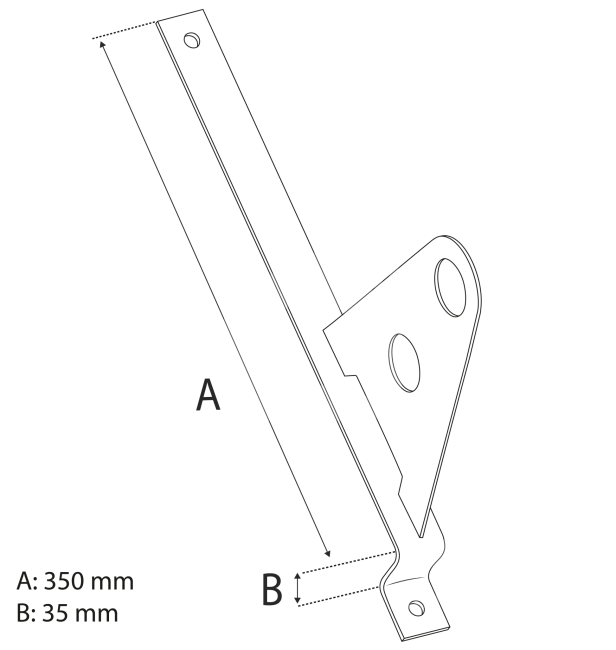 Laikiklis sniego užtvarai Eurovent FIX TUBE VENECJA