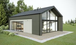 Modulinė čerpė Flamenco H2, Super Gloss RAL8017