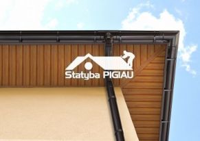 Lietvamzdžio apkabos laikiklis su kaiščiu 160 mm, GAMRAT (PVC), ZN