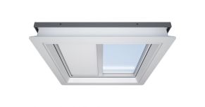 Elektrinės žaliuzės RoofLITE+ FSA plokštiems stogams, baltos