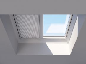 Elektrinės žaliuzės RoofLITE+ FSA plokštiems stogams, baltos