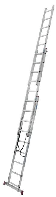 KRAUSE universalios aliuminės kopėčios (3x9 pakopų) 030399