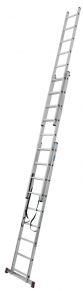 KRAUSE universalios aliuminės kopėčios (3x9 pakopų) 030399