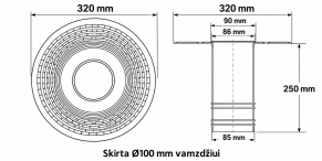 Stogo įlaja Genius TPE D100