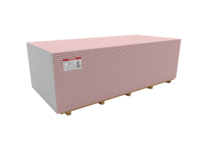 Priešgaisrinė gipso kartono plokštė NORGIPS Q GKF 12,5 mm, DF tipas