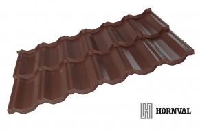 Modulinė čerpė Flamenco H2, Super Gloss RAL8017