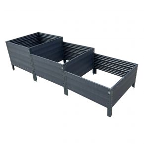 NAUJO DIZAINO GPPS modulinė pakelta lysvė KLASIKA Woodlook (laiptai)