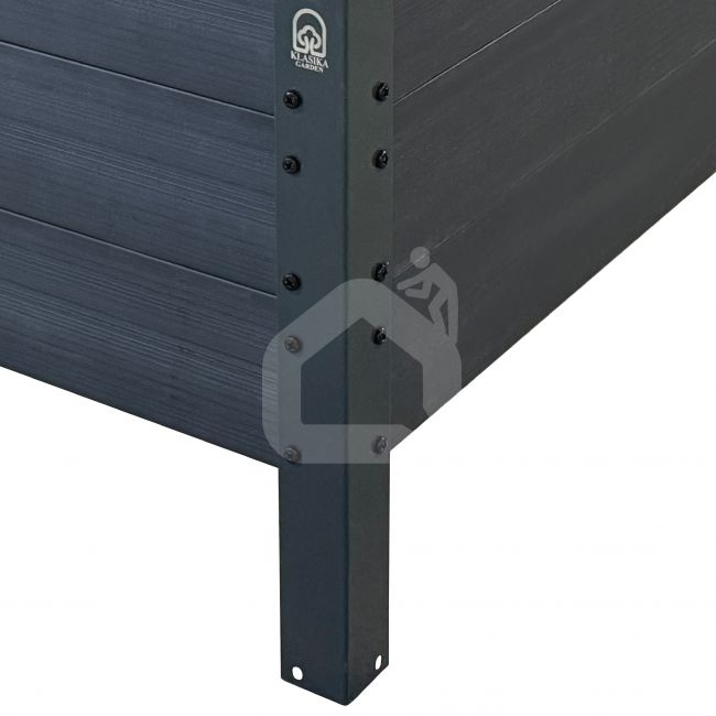 NAUJO DIZAINO GPPS modulinė pakelta lysvė KLASIKA Woodlook (laiptai)