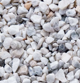 Granito skaldelė Benders, balta