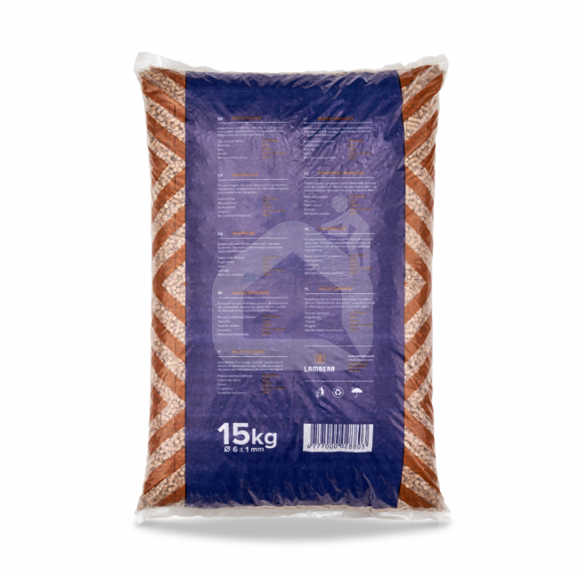 Medienos granulės ENplus A1, 6 mm, 70 vnt. – 1050 kg, (juridiniams asmenims)