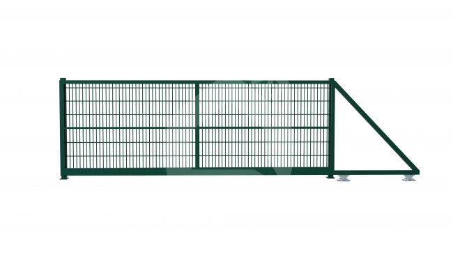 Stumdomi vartai 5000x1500 mm, 2D segmento užpildu 6/5/6, UNIVERSALŪS