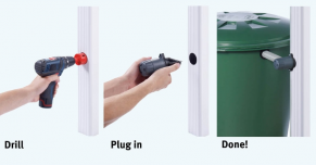 Greitai montuojamas filtras Rapido Quattro