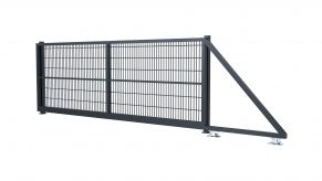 Bīdāmie vārti 5000x1500 mm ar 2D segmenta pildījumu 6/5/6, UNIVERSĀLI