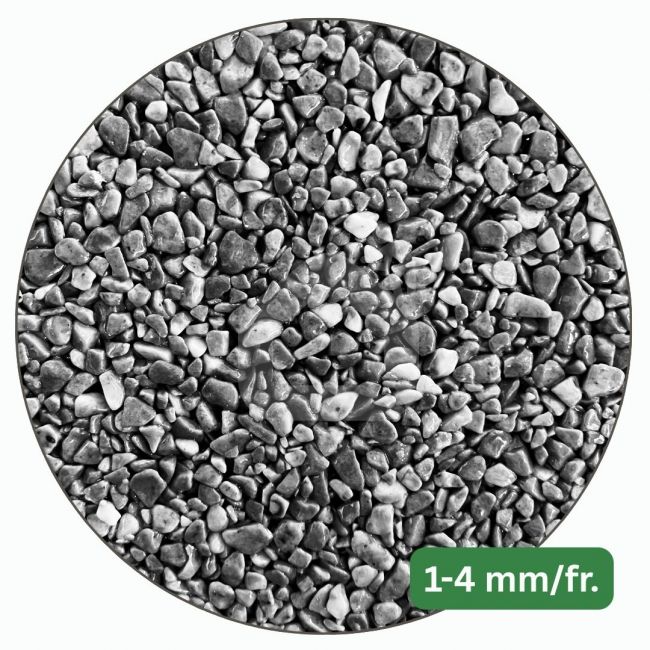 Skaldos danga Carnico 1-4 mm, tamsiai pilka