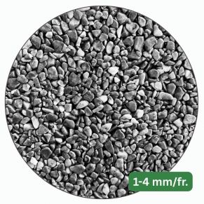 Skaldos danga Carnico 1-4 mm, tamsiai pilka
