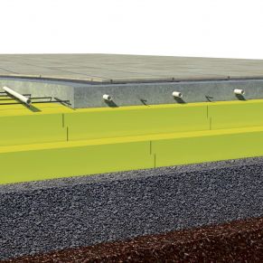 Ekstruzinis polistirolas XPS Finnfoam FI-300, nefrezuotas, 20x600x2500 mm